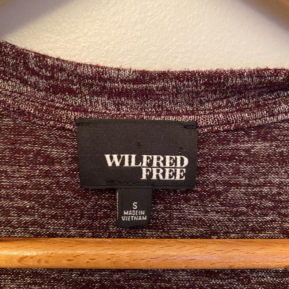 Wilfred free leisure long sleeve v neck dress - Picture 4 of 4